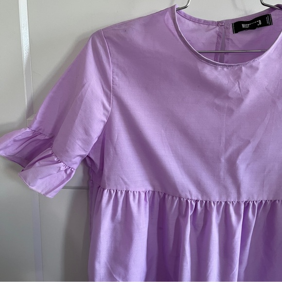 Missguided+ Purple Tiered Ruffled Sundress - Picture 7 of 10